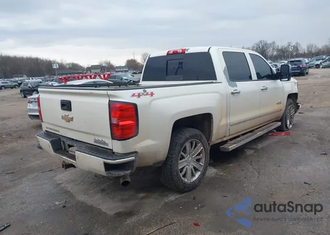 2014 Chevrolet Silverado 1500 High Country из США, поврежденный, VIN 3GCUKTEC6EG381663